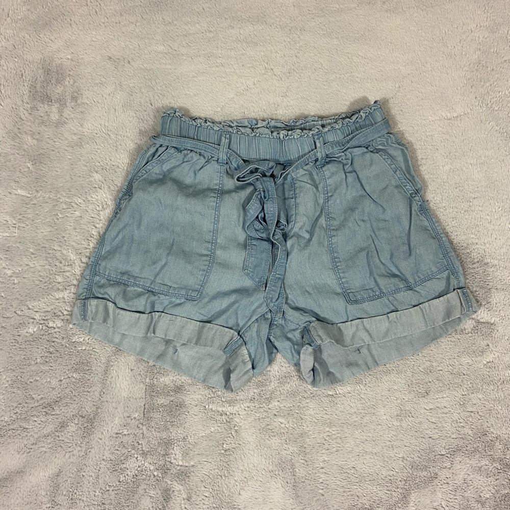 Aerie Chambray jean shorts